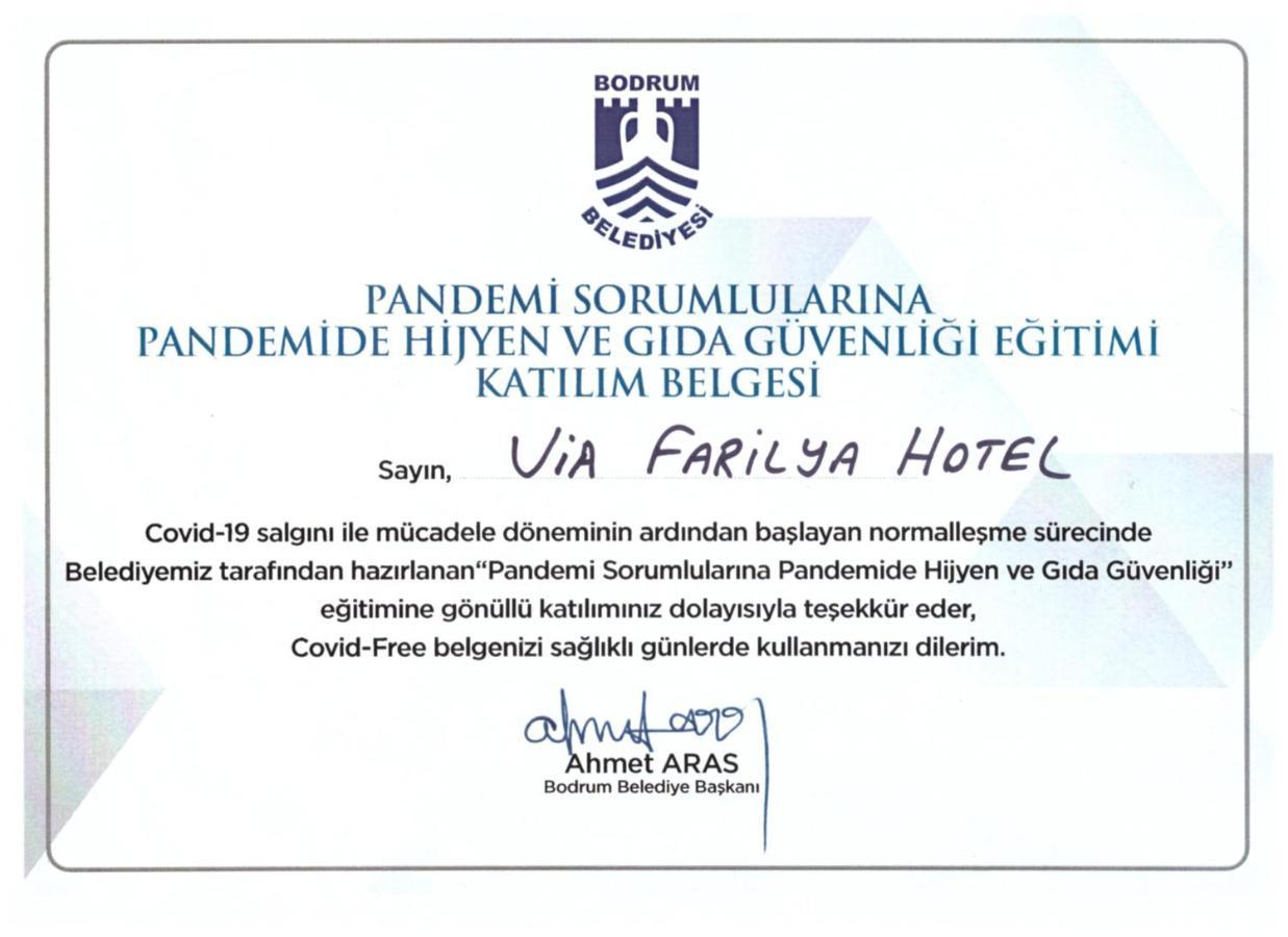 Via Farilya Hotel Гюндоган Екстериор снимка